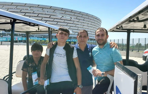 AVRO-2020: Şəhid ailələri və qazilər Bakıdakı oyunu stadionda izləyib - FOTO
