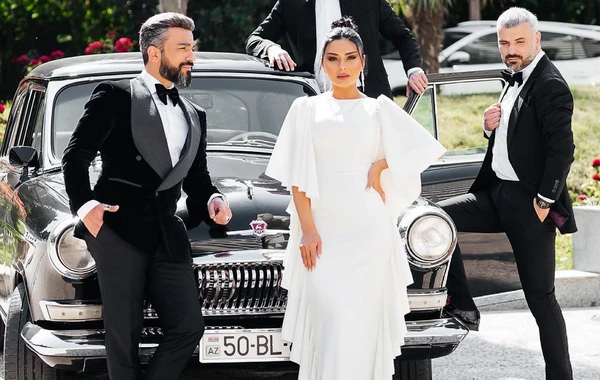 Azərbaycanlı aparıcılardan maraqlı görüntülər - FOTO
