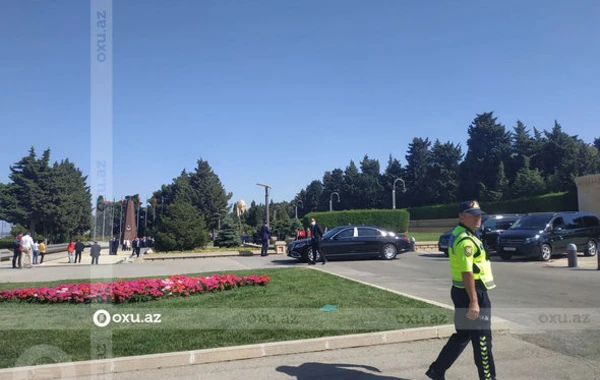 Ərdoğan Şəhidlər xiyabanını və “Türk Şəhidliyi”ni ziyarət etdi - FOTO
