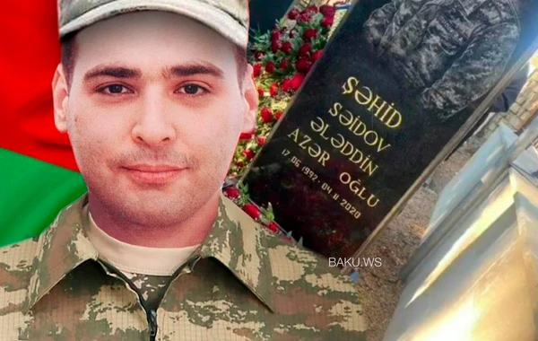 29 yaşı tamam olan qəhrəman şəhidimiz - Şəhid Ələddin Səidov - FOTO/VİDEO