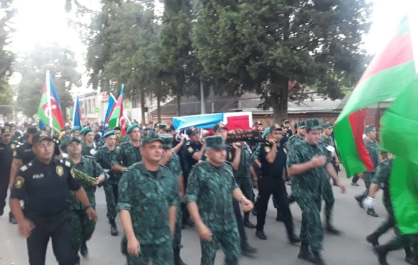 Laçında dünyasını dəyişən hərbçimiz dəfn olundu - YENİLƏNİB/ FOTO