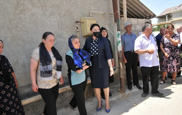 Şəhidlərin xatirəsinə daha bir bulaq Masazırda istifadəyə verildi - FOTO