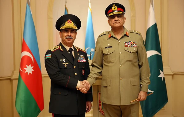 Azərbaycan və Pakistan generalları razılığa gəldi: Birgə təlim keçiriləcək - FOTO