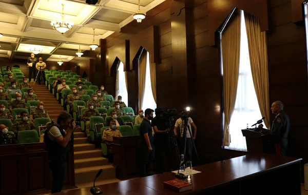 Vətən müharibəsi iştirakçıları, o cümlədən qazilər ilə görüş keçirilib - FOTO