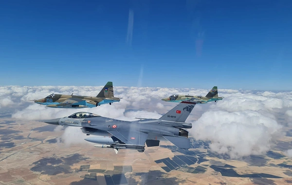“Anadolu Qartalı - 2021” beynəlxalq taktiki-uçuş təlimi davam edir - FOTO/ VİDEO