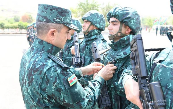 Ermənistanla sərhəddə daha bir hərbi hissə fəaliyyətə başladı - FOTO