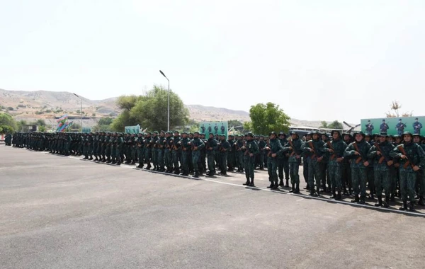 Ermənistanla sərhəddə daha bir hərbi hissə fəaliyyətə başladı - FOTO