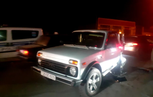 Gəncədə "Toyota" "Niva" ilə toqquşdu, xəsarət alan var - FOTO