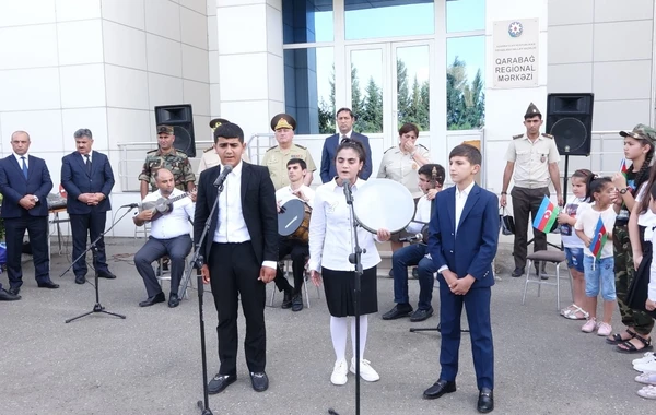 FHN Qarabağ Regional Mərkəzində şəhid və qazi övladları üçün “açıq qapı günü” keçirilib - FOTO