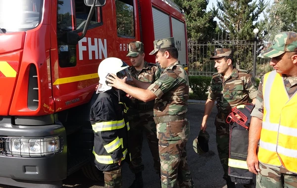 FHN Qarabağ Regional Mərkəzində şəhid və qazi övladları üçün “açıq qapı günü” keçirilib - FOTO