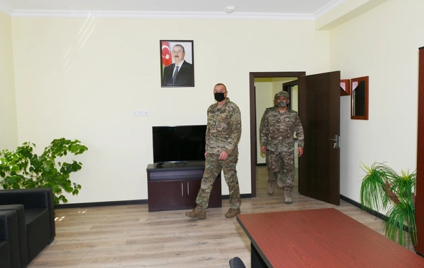 İlham Əliyev yeni istifadəyə verilən hərbi şəhərcikdə - FOTO
