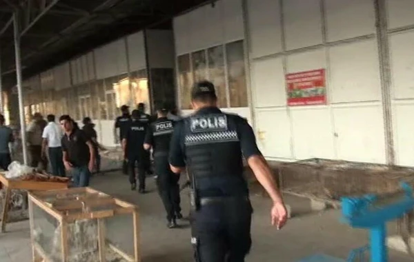 İmişlidə yanğın zamanı 5 polis əməkdaşı zəhərlənib - FOTO