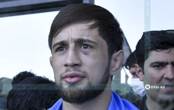 Ermənini məğlub edən azərbaycanlı MMA döyüşçüsü Vətənə qayıtdı - FOTOREPORTAJ