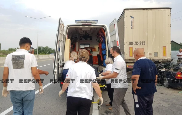 Тяжелое ДТП в Агдаше, есть погибшие - ФОТО