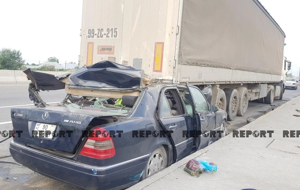 Тяжелое ДТП в Агдаше, есть погибшие - ФОТО