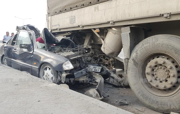 Тяжелое ДТП в Агдаше, есть погибшие - ФОТО