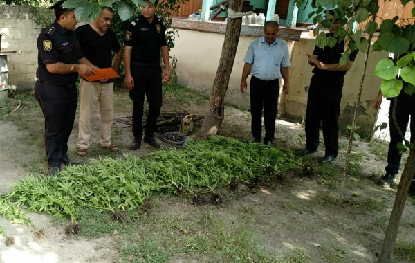 Azərbaycanda elektron qolbaq daşıyan şəxs narkotiklə tutuldu - FOTO