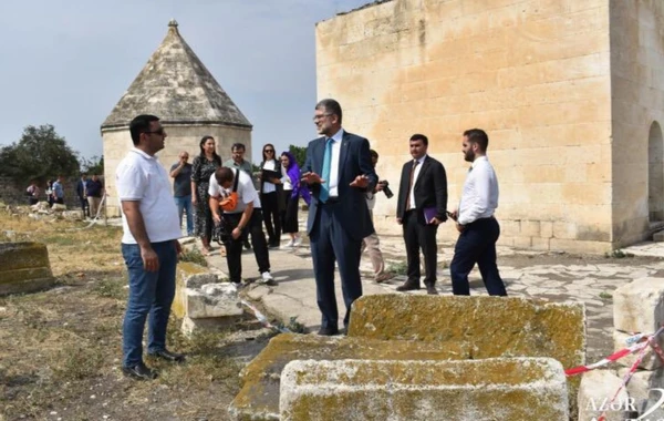Ombudsman Ağdam Cümə məscidində - FOTO