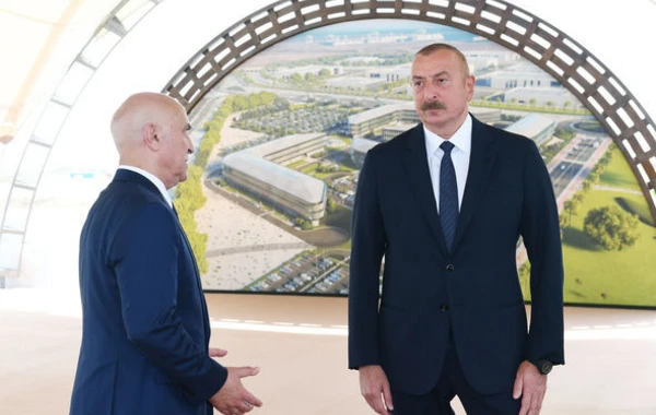 İlham Əliyev Ələt Azad İqtisadi Zonasının təməlini qoydu - FOTO - VİDEO