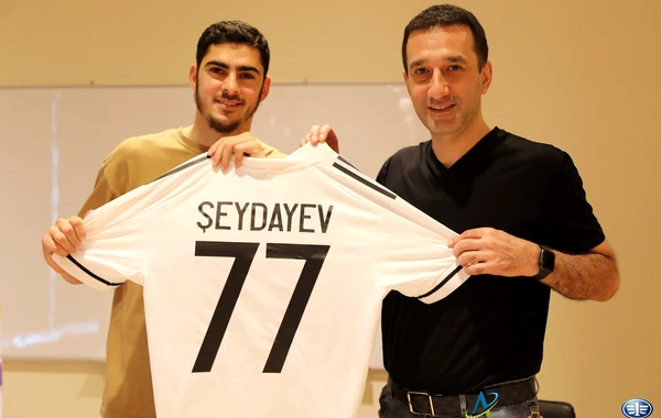 Ramil Şeydayev rəsmən "Qarabağ"da - FOTO