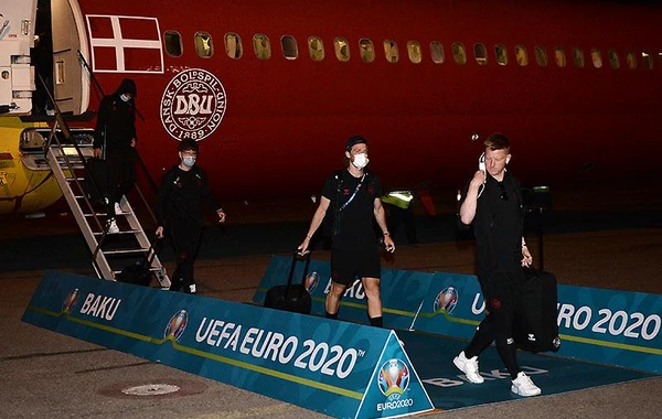 AVRO-2020: Çexiya və Danimarka milliləri Bakıya gəldi - FOTO