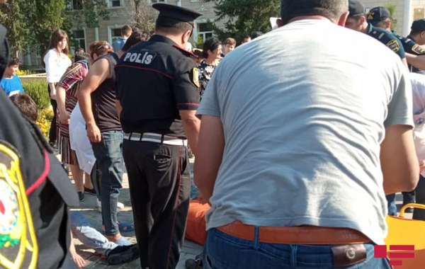 Mingəçevirdə zəncirvari yol qəzası, 4 nəfər xəsarət aldı - FOTO