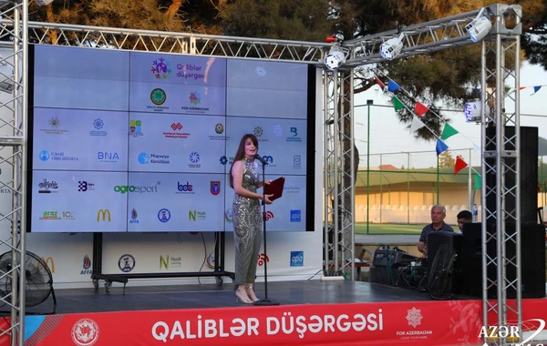 Vətən müharibəsinin şəhid övladları üçün təşkil edilmiş “Qaliblər” düşərgəsinin açılışı olub - FOTO