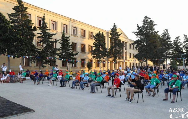 Vətən müharibəsinin şəhid övladları üçün təşkil edilmiş “Qaliblər” düşərgəsinin açılışı olub - FOTO