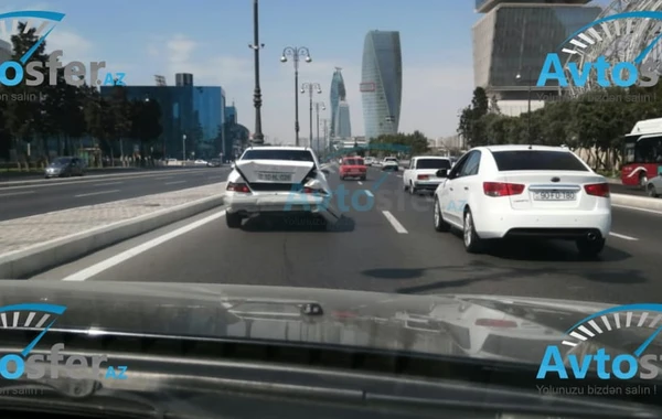 Bakıda zəncirvari qəza: “Range Rover”, BMW, Mercedes... - FOTO