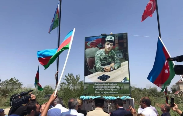 Vətən müharibəsi şəhidinin adına bulağın açılışı oldu - FOTO