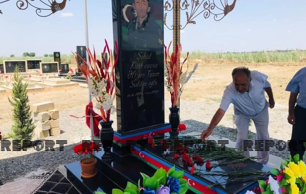Vətən müharibəsi şəhidinin adına bulağın açılışı oldu - FOTO