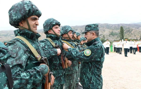 Qubadlı və Laçında yeni hərbi hissələr fəaliyyətə başladı - FOTO