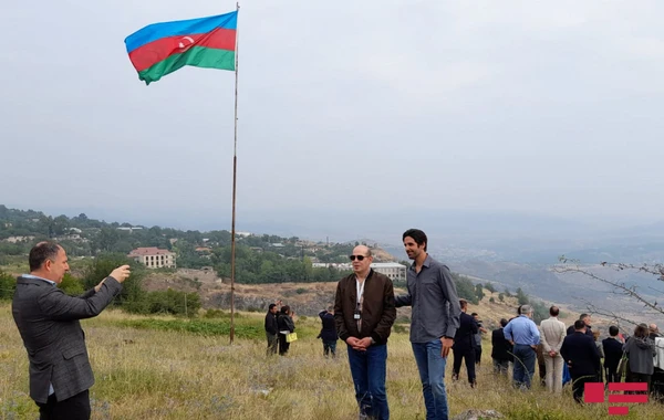 Иностранные дипломаты побывали на Джыдыр дюзю в Шуше - ФОТО