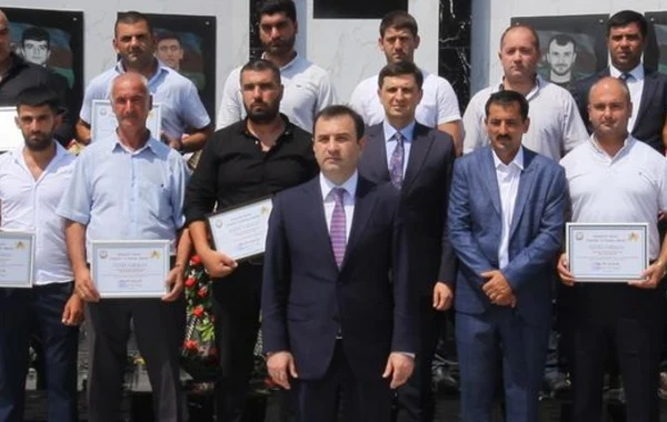 İsmayıllıda şəhidlərin xatirəsinə inşa edilən abidə kompleksinin açılışı oldu - FOTO
