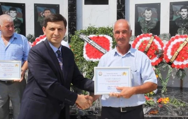 İsmayıllıda şəhidlərin xatirəsinə inşa edilən abidə kompleksinin açılışı oldu - FOTO