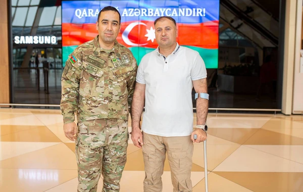 Ağır yaralanan daha 8 qazimiz Türkiyəyə göndərilib - FOTO