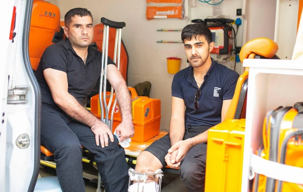 Ağır yaralanan daha 8 qazimiz Türkiyəyə göndərilib - FOTO
