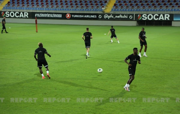 "Neftçi" "Dinamo" ilə oyuna hazırdır - FOTO