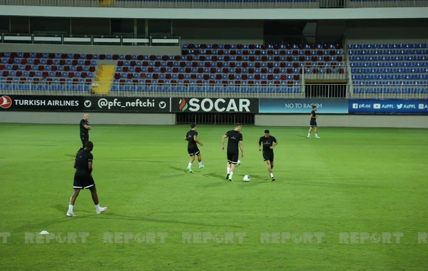 "Neftçi" "Dinamo" ilə oyuna hazırdır - FOTO