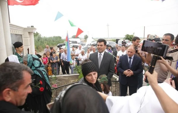 Xaçmazda “Şəhidlər bulağı” istifadəyə verildi - FOTO