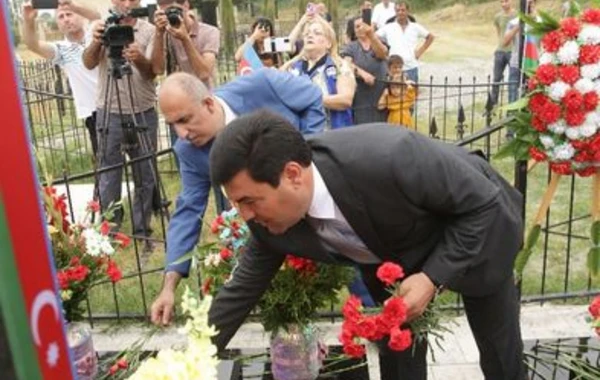Xaçmazda “Şəhidlər bulağı” istifadəyə verildi - FOTO
