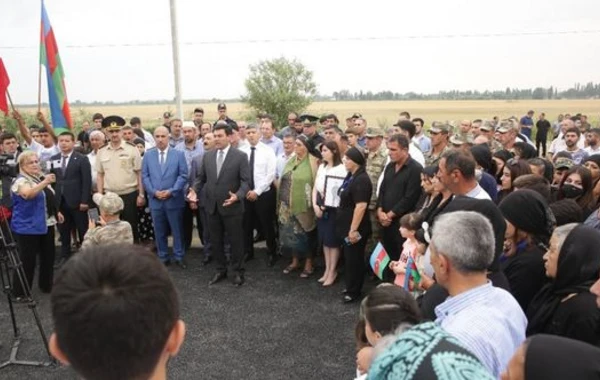 Xaçmazda “Şəhidlər bulağı” istifadəyə verildi - FOTO