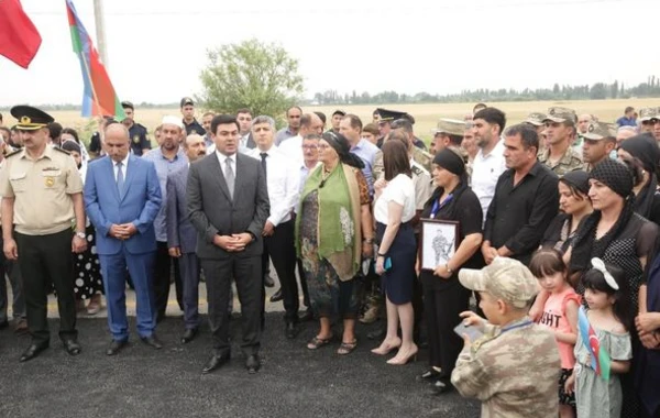 Xaçmazda “Şəhidlər bulağı” istifadəyə verildi - FOTO