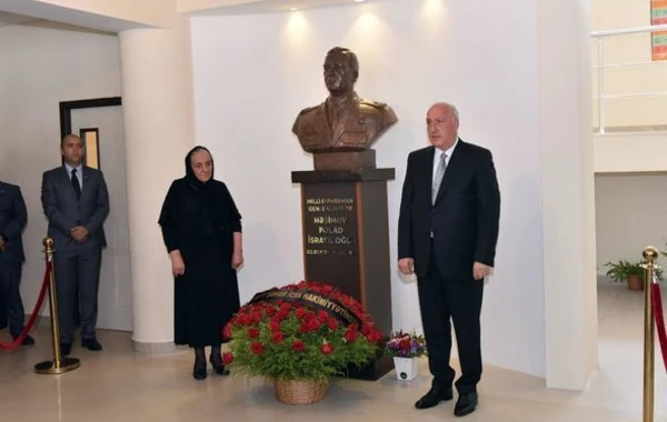 Polad Həşimovun xatirə muzeyi və büstünün açılışı olub - FOTO/VİDEO