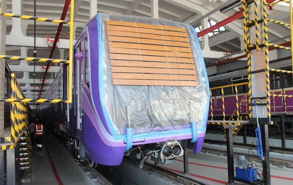 Bakı metrosuna 20 yeni vaqon gətirilib - FOTO