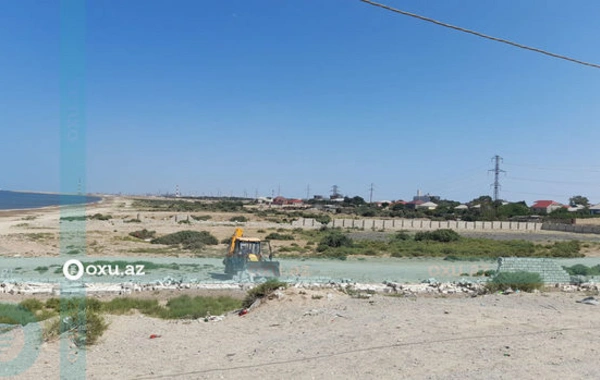 Sumqayıtda dəniz sahilinin hasarlanan hissəsi söküldü - YENİLƏNİB - RƏSMİ - FOTO