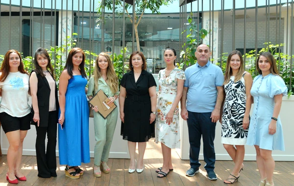 Media nümayəndələri təltif olunub - FOTO