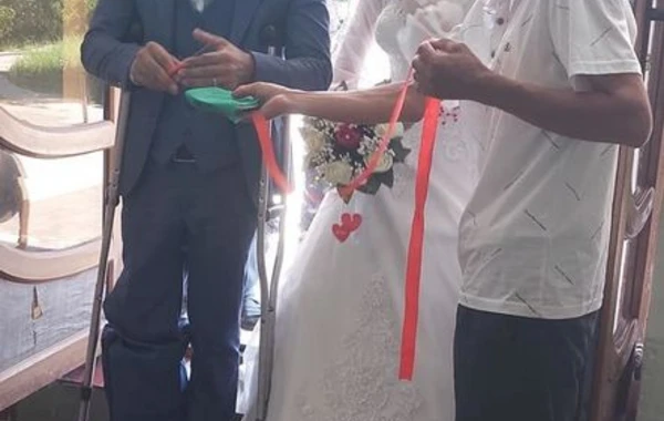 Vətən müharibəsi qazisinin toyu oldu - FOTO