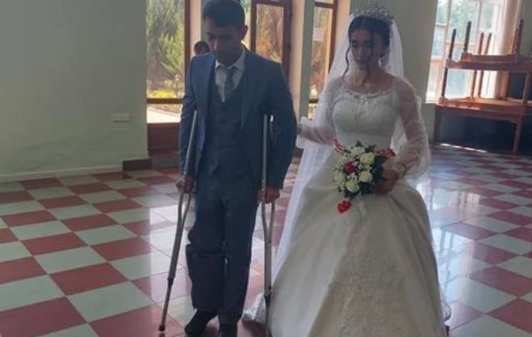 Vətən müharibəsi qazisinin toyu oldu - FOTO