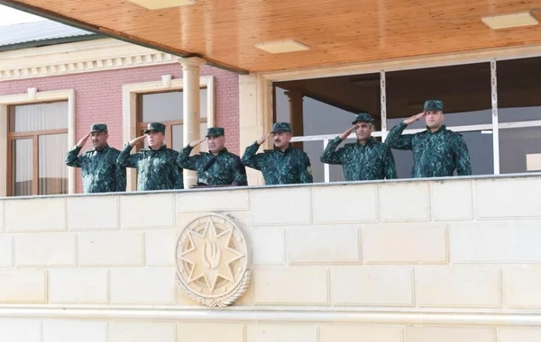 Vətən müharibəsinin iştirak­çısı olmuş bir qrup sərhədçi ehtiyata buraxıldı - FOTO